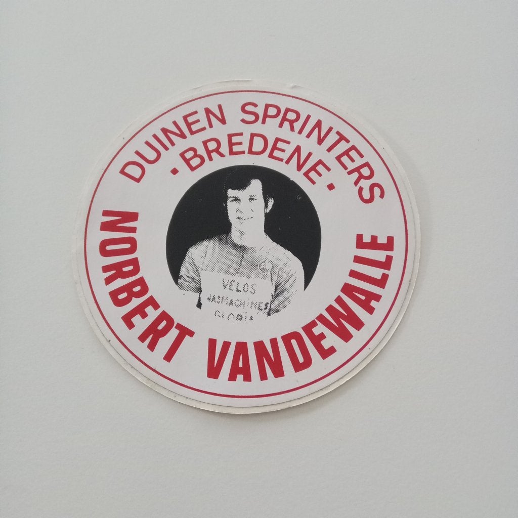 STICKER DUINEN SPRINTERS -NORBERT VANDE WALLE, Collections, Envoi