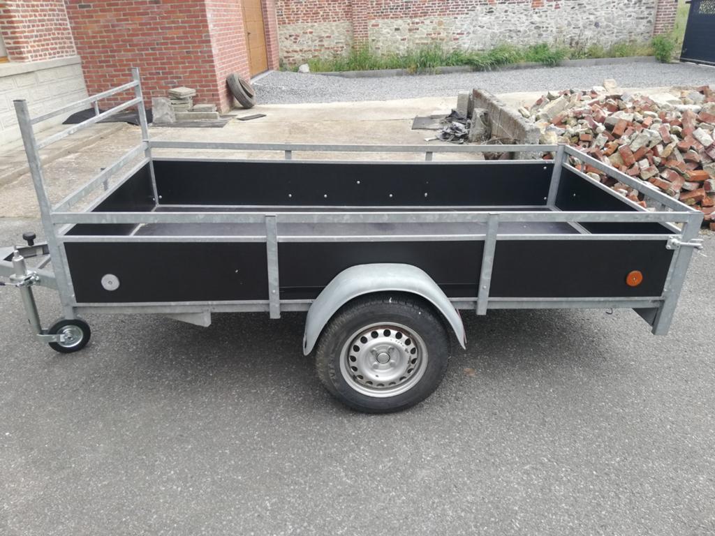 PATTYN aanhangwagen 2m55x1m25, Ophalen, Zo goed als nieuw