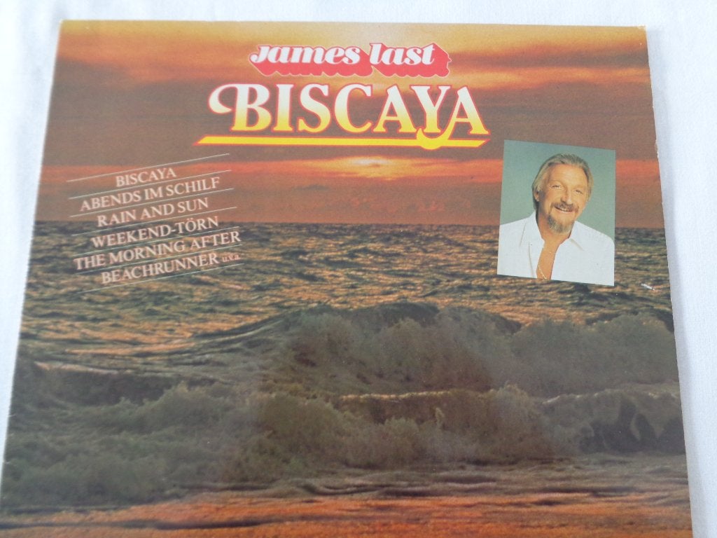 disque vinyle LP33 James LAST - "BISCAYA 1982", Enlèvement ou Envoi, Compilation, Utilisé, Autres genres