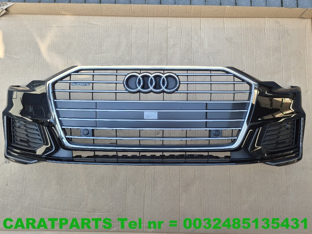 4K0807065B Audi A6 bumper A6 voorbumper A6 C8 4K S Line, Auto-onderdelen, Ophalen, Gebruikt, Audi, Bumper