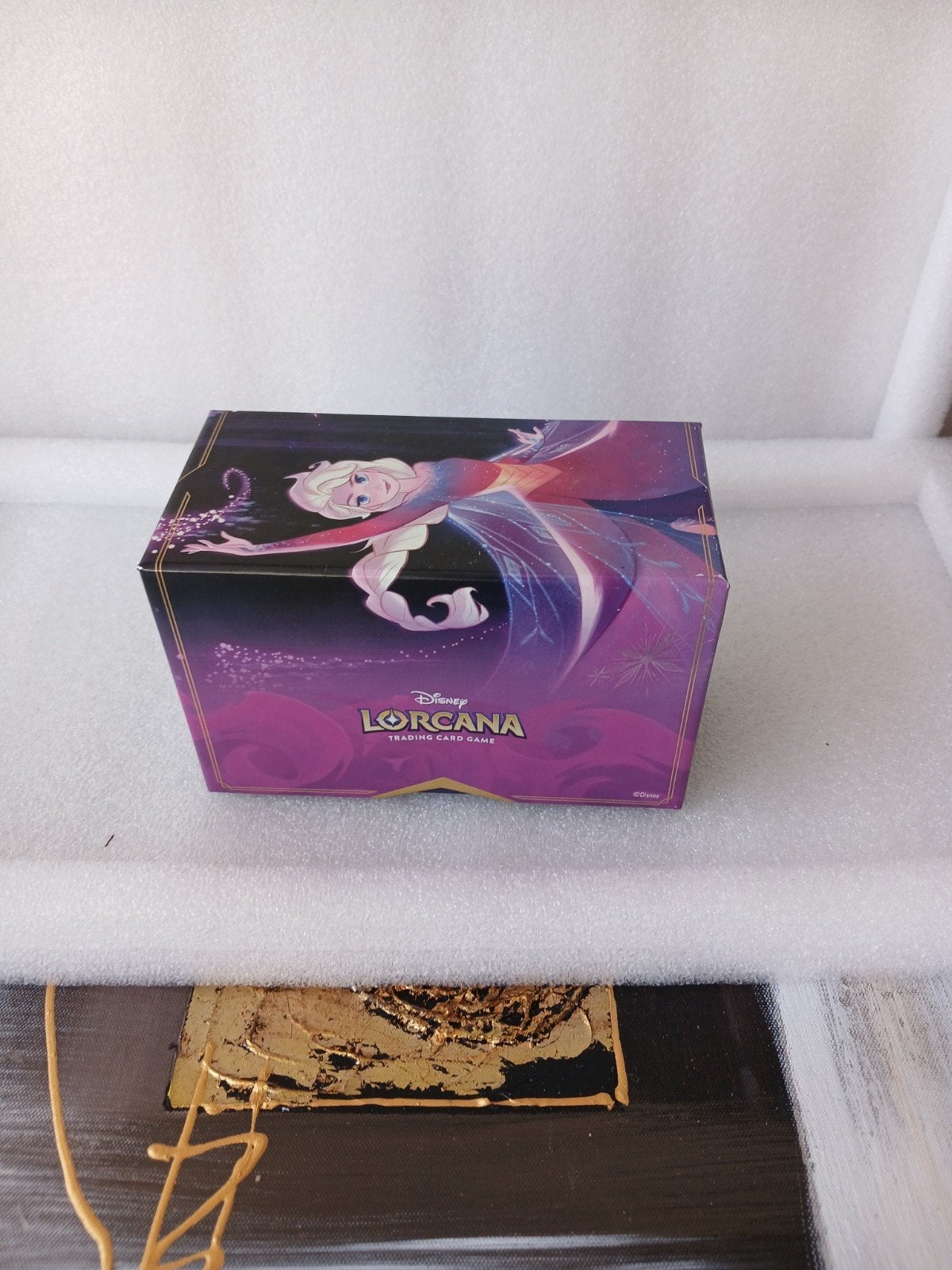 Disney Lorcana Elsa Storage Box + Bulk Kaartenset - Nieuw, Hobby & Loisirs créatifs, Enlèvement ou Envoi, Comme neuf, Plusieurs cartes