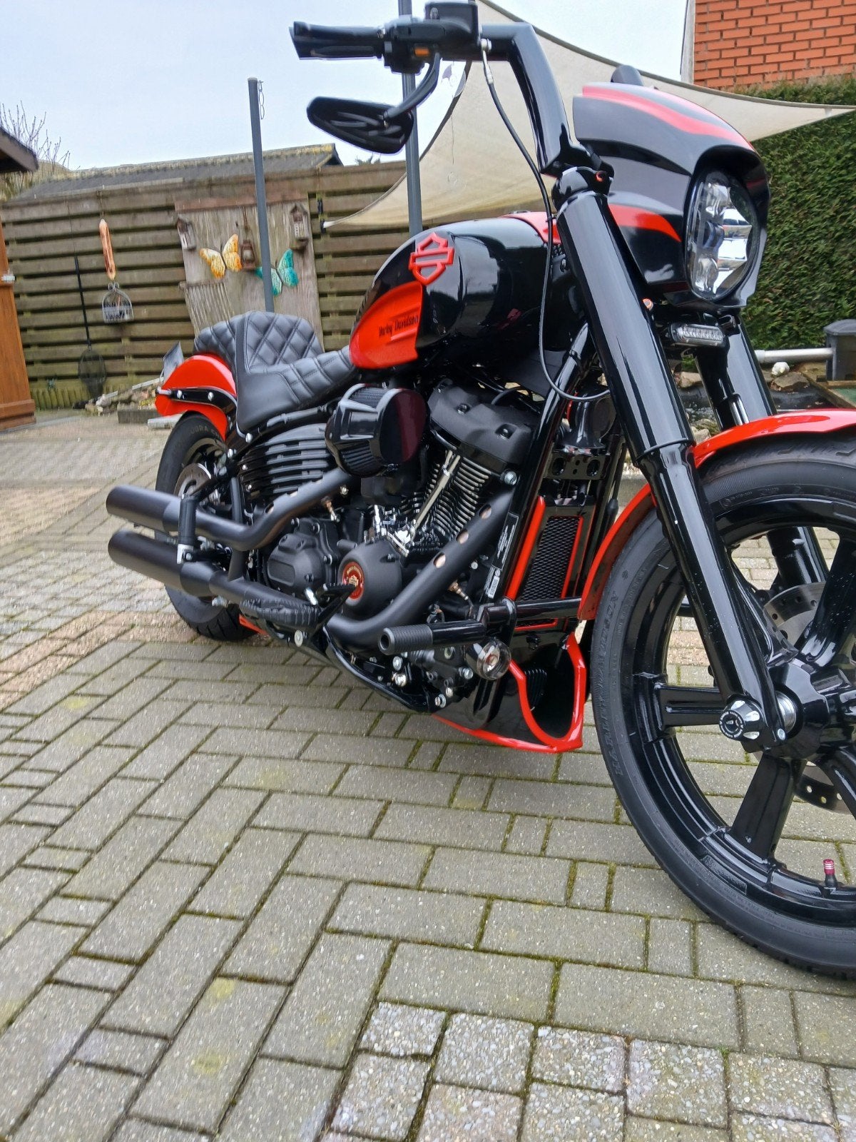 streetbob m8 custom tank ´vorkcovers ´kuip, Ophalen of Verzenden