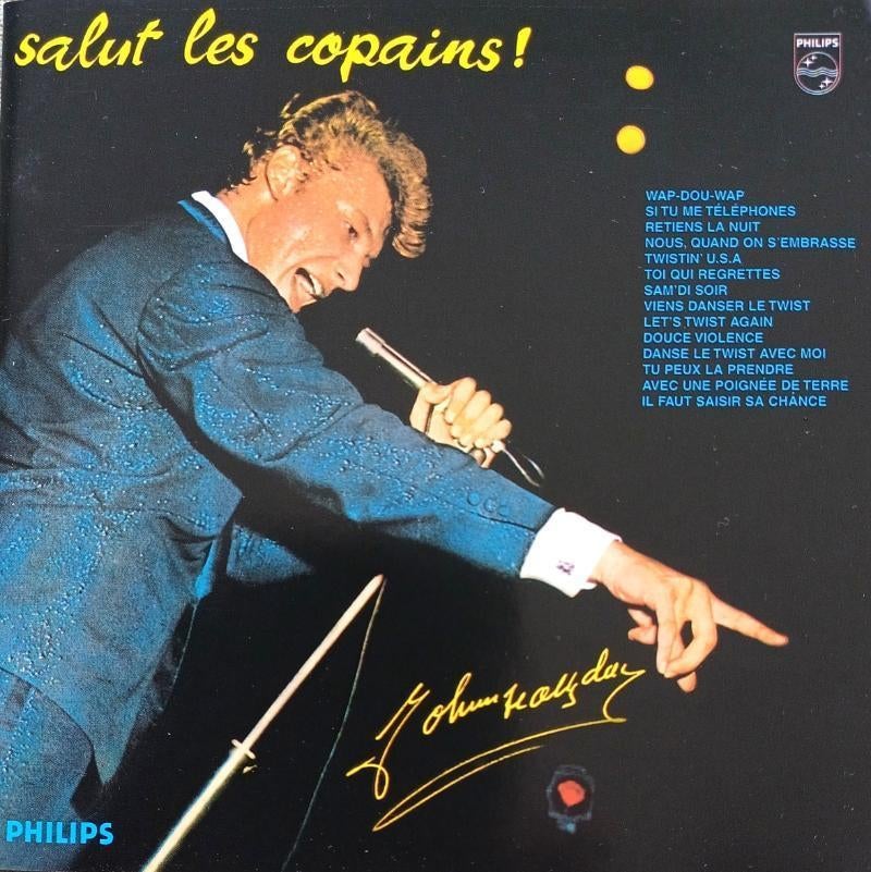 cd JOHNNY HALLIDAY - SALUT LES COPAINS, Ophalen of Verzenden, Zo goed als nieuw