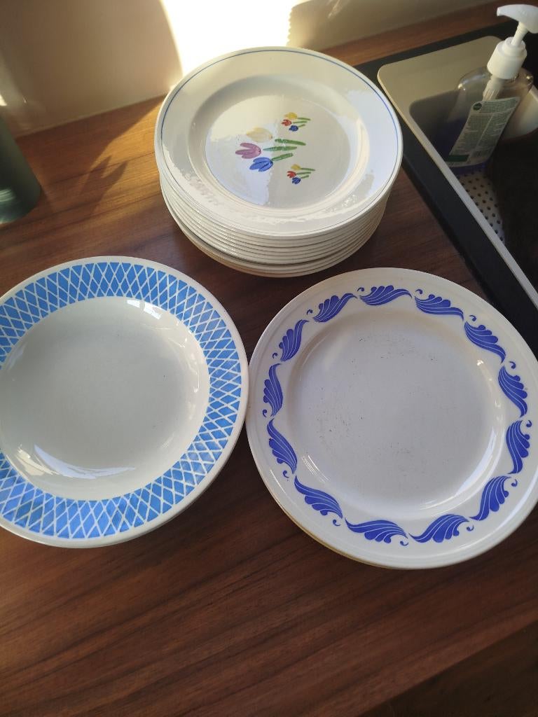Assiettes Boch La Louvière, Enlèvement