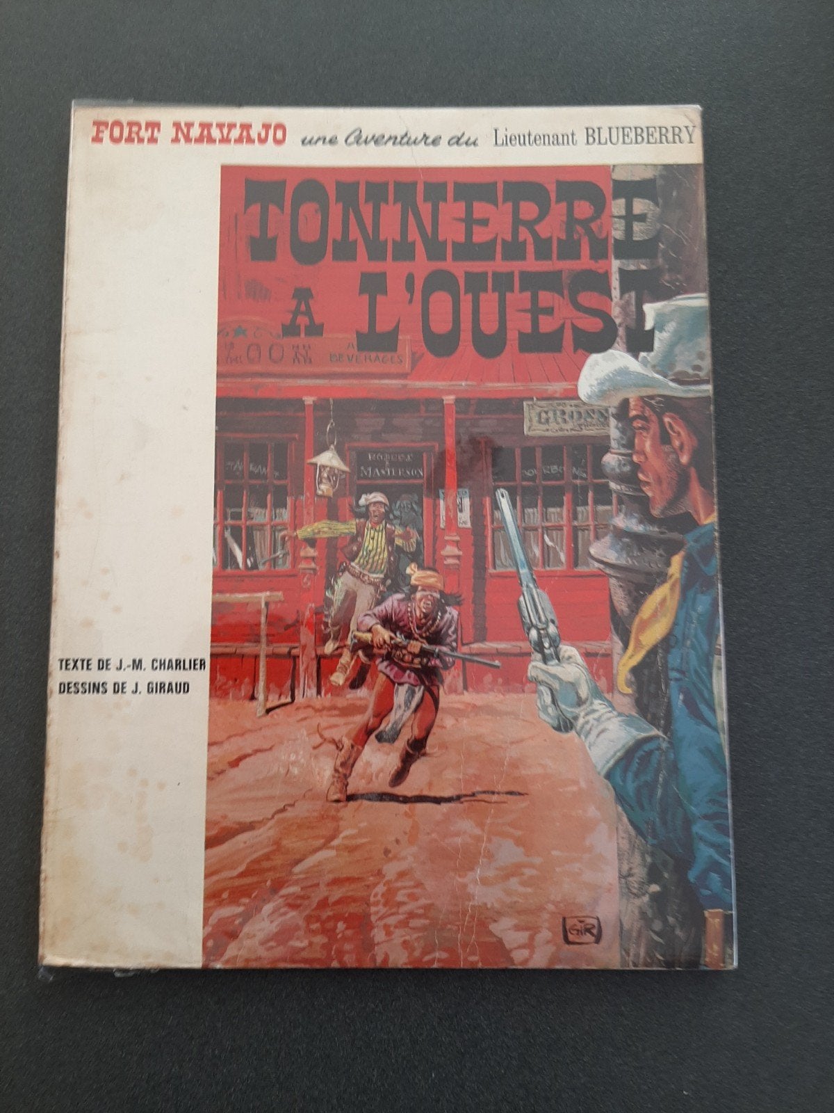 Blueberry 2: Tonnerre à l'ouest Belgische EO 1966 TBE, Boeken, Ophalen of Verzenden