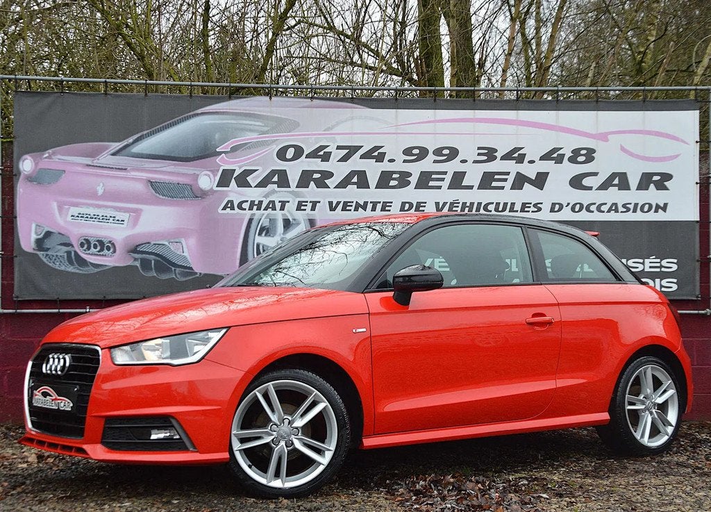 Audi A1 1.6TDi Ambition S line CRUIS CLIM 140.782KM, Autos, Audi, Entreprise, Achat, A1, ABS, Airbags, Air conditionné, Bluetooth