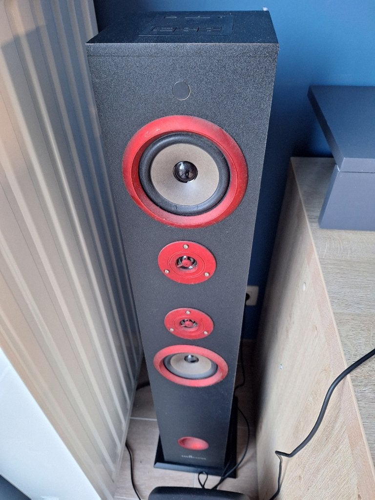 Energy system geluidstoren, TV, Hi-fi & Vidéo, Autres marques, Connexion USB, 60 à 120 watts, Comme neuf