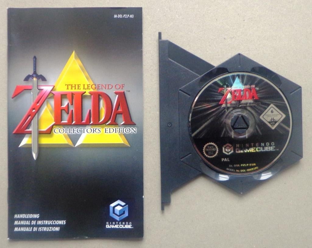 The Legend of Zelda Collectors Edition GameCube + boekje, Ophalen of Verzenden, Zo goed als nieuw
