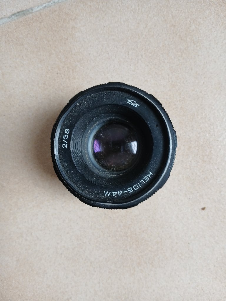Helios 44 M 2/58 lens. Gemaakt in Russie. Vintage., Ophalen of Verzenden, Gebruikt, Overige Merken