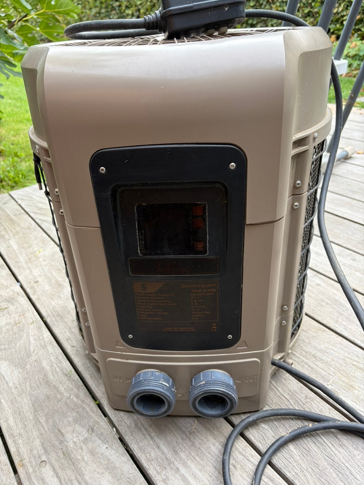 Duratech warmtepomp zwembad 5KW, Ophalen, Gebruikt, Verwarming