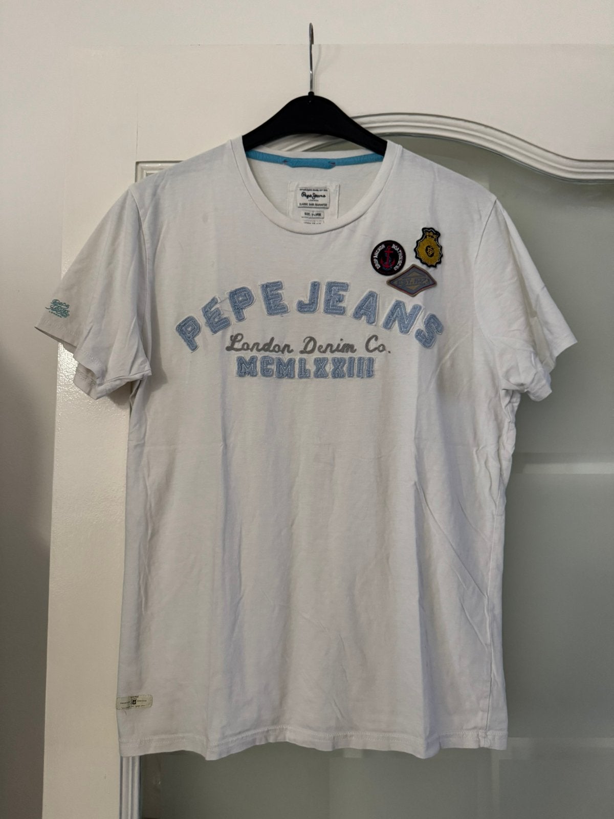 Tee-shirt homme PEPE JEANS taille XL, Vêtements | Hommes, Enlèvement, Porté, Taille 56/58 (XL), Blanc