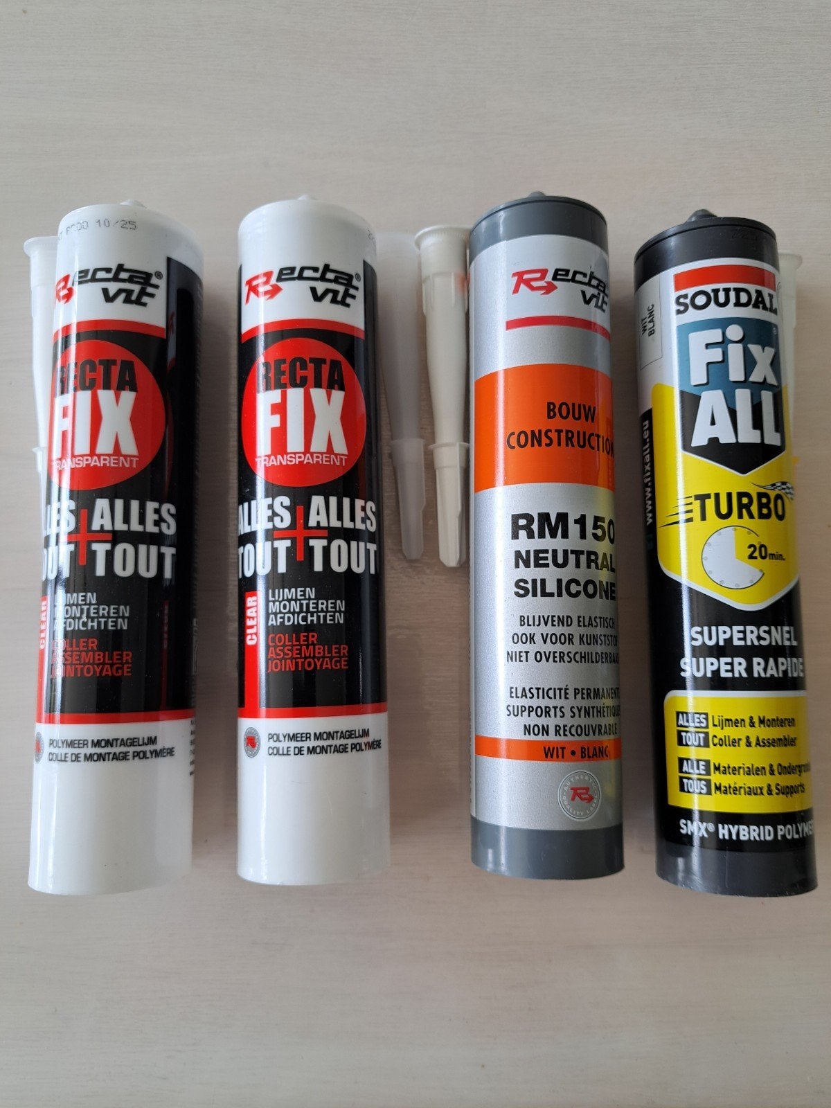 silicone, Doe-het-zelf en Bouw, Isolatie en Afdichting, Ophalen, Nieuw