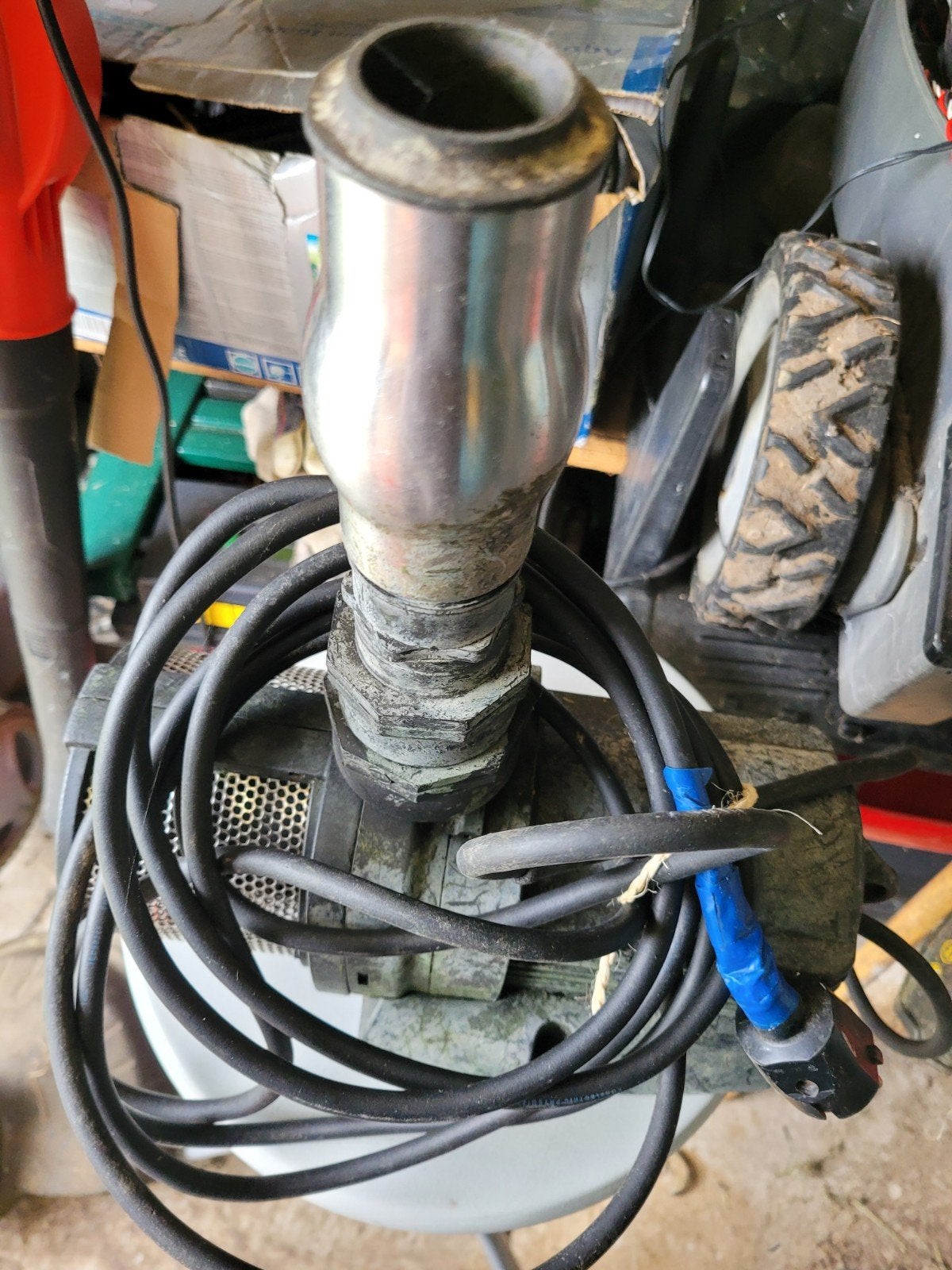 Gros pompe je ne saurais plus dire les litre à heure, Ophalen
