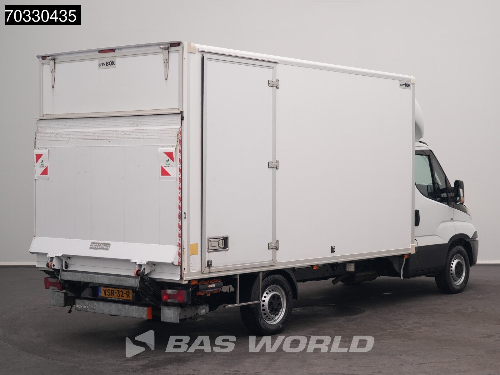 Iveco Daily 35S14 Automaat Laadklep Zijdeur Bakwagen Airco C, Automaat, Stof, Gebruikt, Iveco