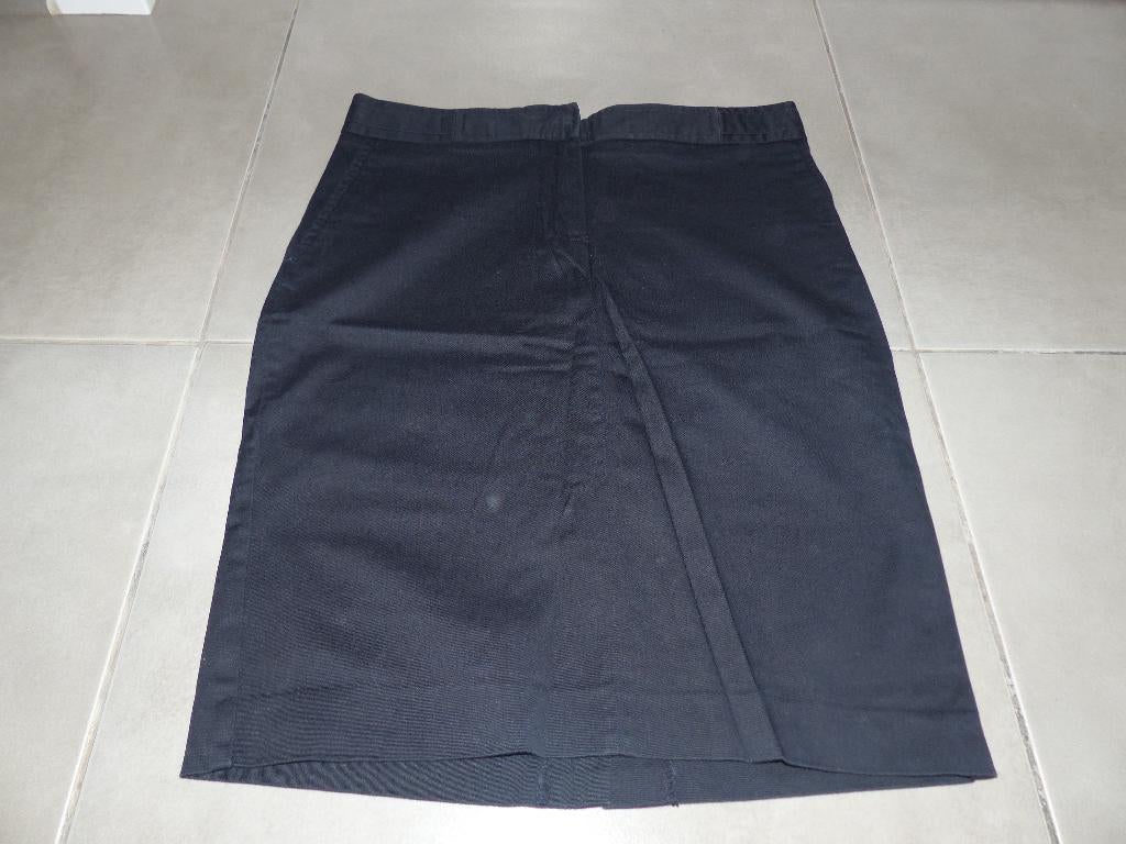 Zara zwart gekleed rokje - maat medium, Kleding | Dames, Rokken, Maat 38/40 (M), Ophalen of Verzenden, Zo goed als nieuw, Knielengte
