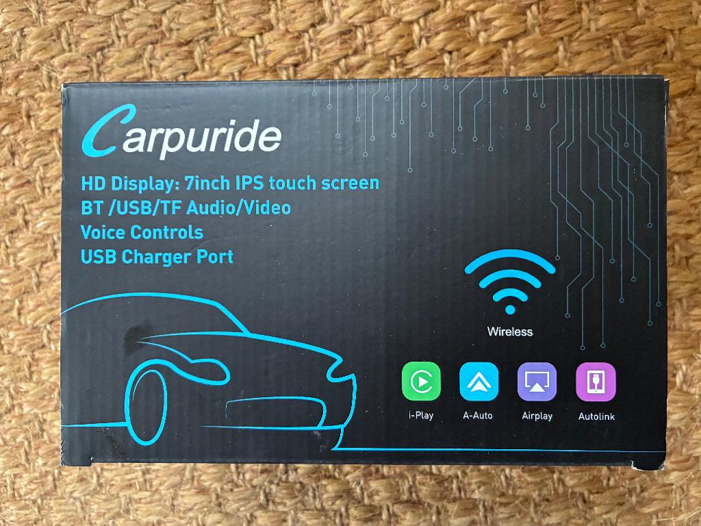 Carpuride Standalone 7" Display for CarPlay / Android Auto, Enlèvement ou Envoi, Utilisé