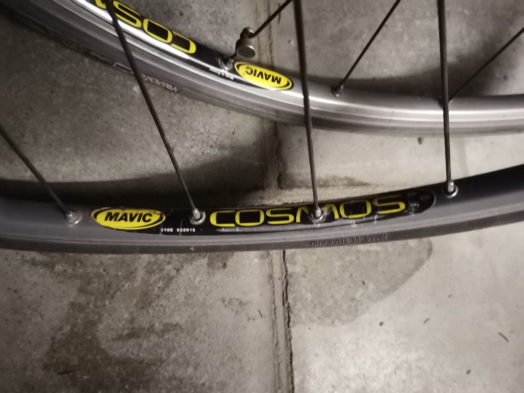 Racewielen mavic cosmos 9 speed, Zo goed als nieuw, Aluminium, Racefiets, Ophalen