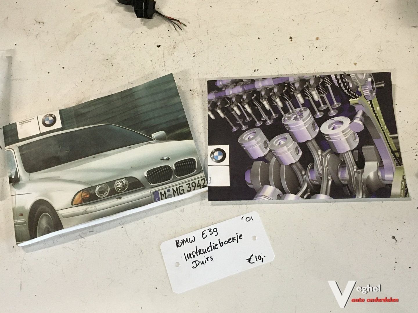 BMW E39 2001 Instructieboekje in het Duits, Ophalen of Verzenden