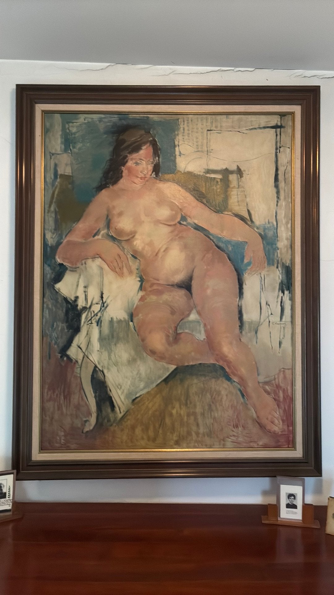 Schilderij van Geert Reussens, Ophalen
