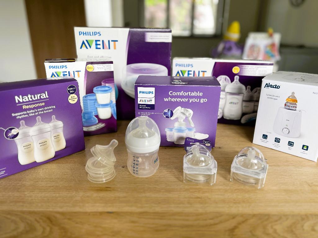 Philips Avent Zuigfles, Sterilisator, Borstkolf & toebehoren, Enlèvement ou Envoi, Comme neuf, Tire-lait