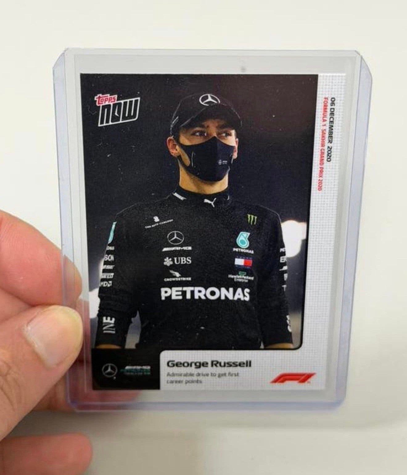 Topps Now F1 2020 #19 George Russell RC Mercedes Formule 1, Collections, Enlèvement ou Envoi, Neuf, ForTwo