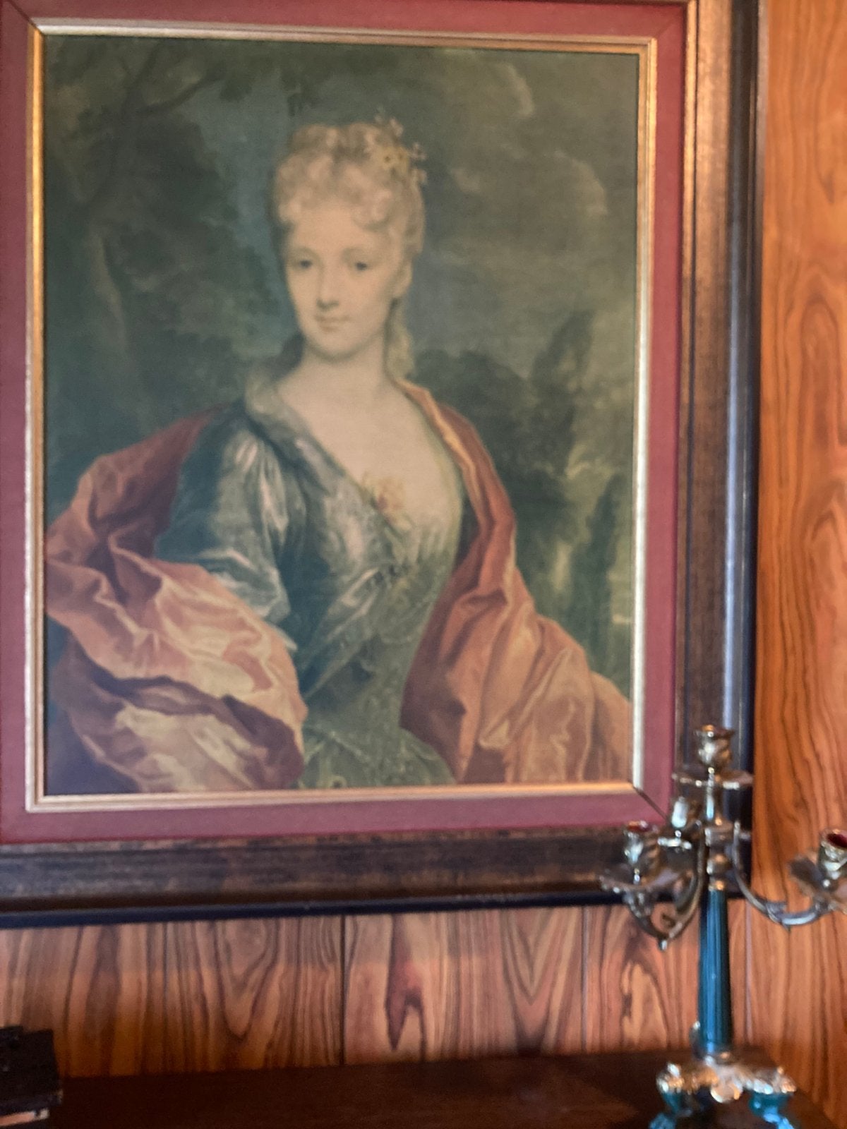 Schilderij, Peint à la main, Portrait ou Personnes, Panneau, Enlèvement