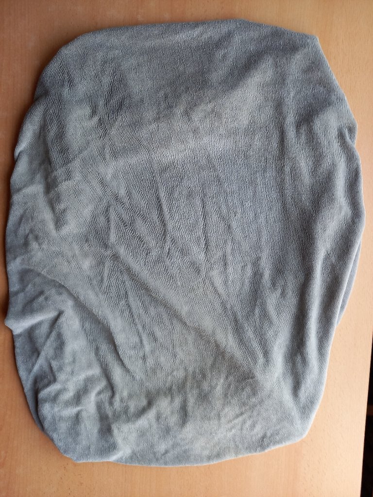 Grijze hoes voor waskussen/verzorgingshoes dreambee, Kinderen en Baby's, Overige merken, Gebruikt, Aankleedkussen, Ophalen of Verzenden