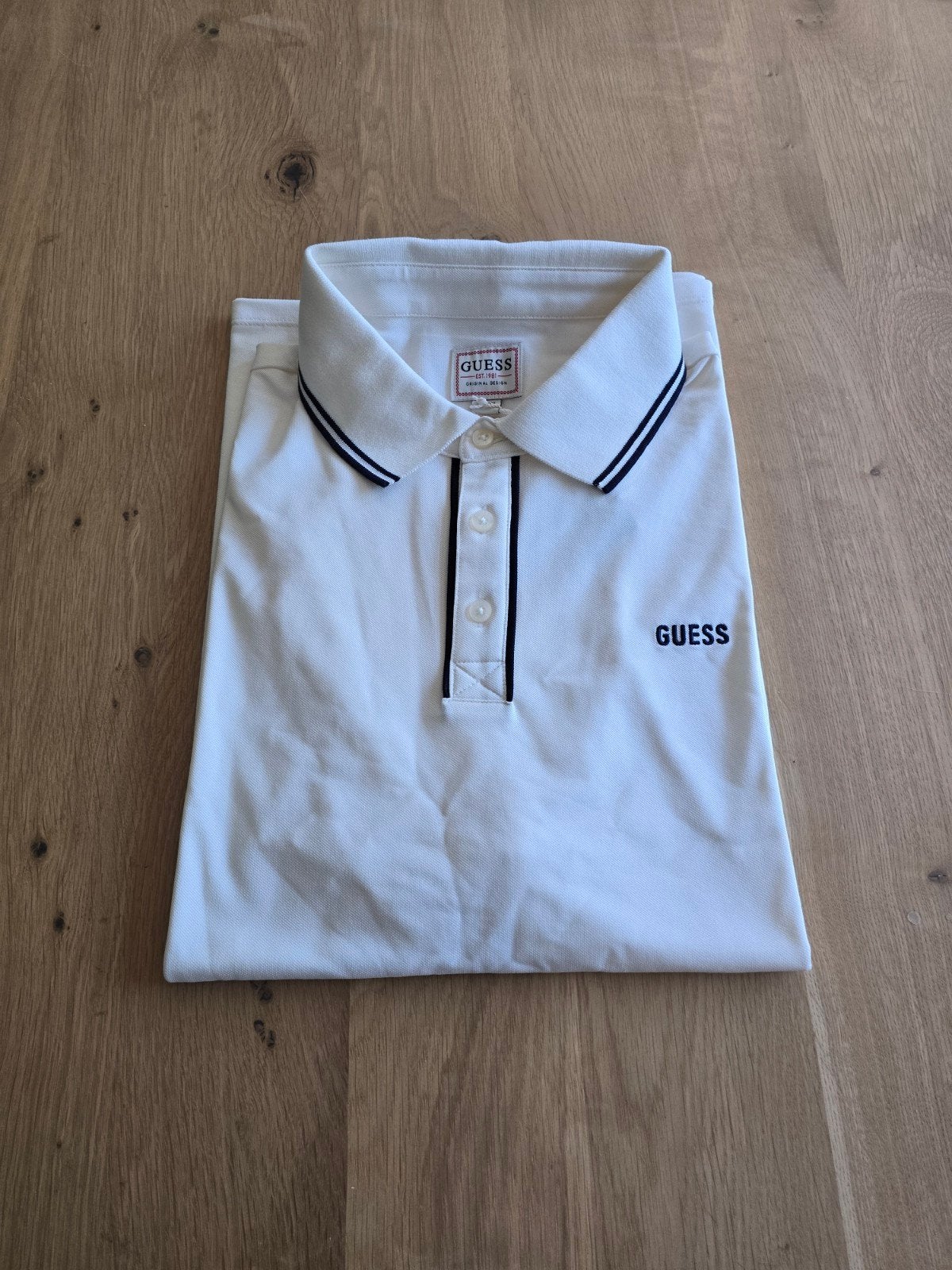 polo guess (L), Kleding | Heren, Polo's, Ophalen, Wit