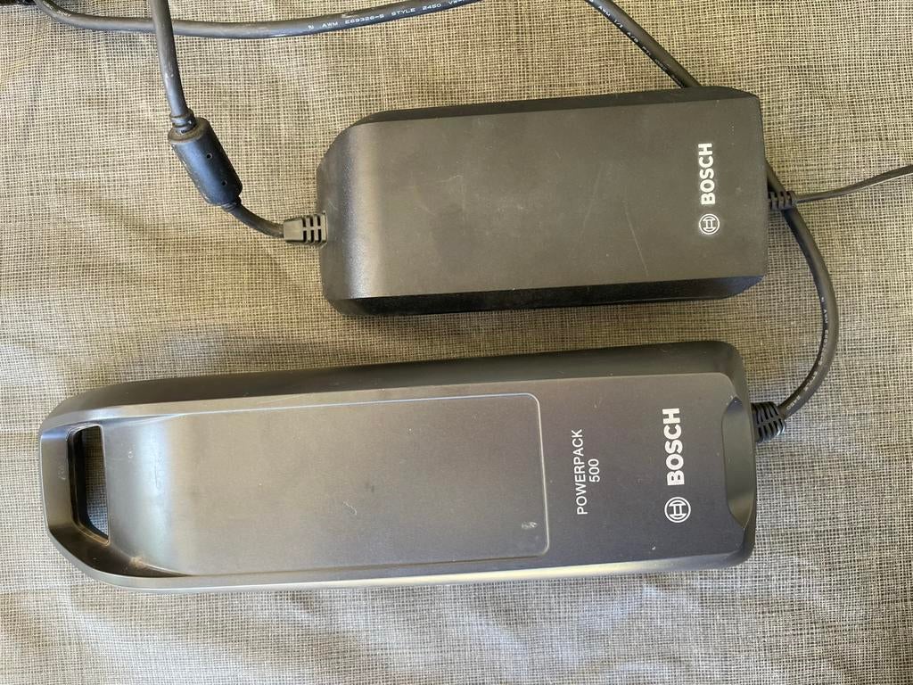 Bosh powerpack 500 in zeer goede staat, Fietsen en Brommers, Ophalen, Zo goed als nieuw