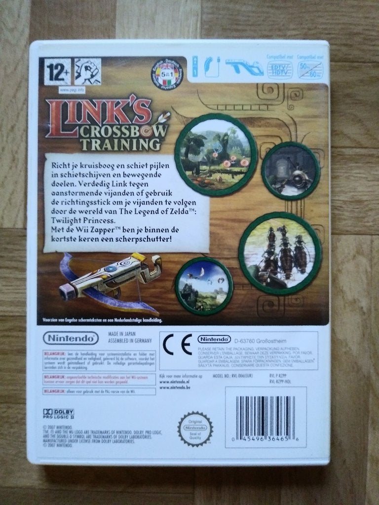 Link's Crossbow Training, schiet spel voor de Wii, Games en Spelcomputers, Shooter, 1 speler, Ophalen of Verzenden, Zo goed als nieuw