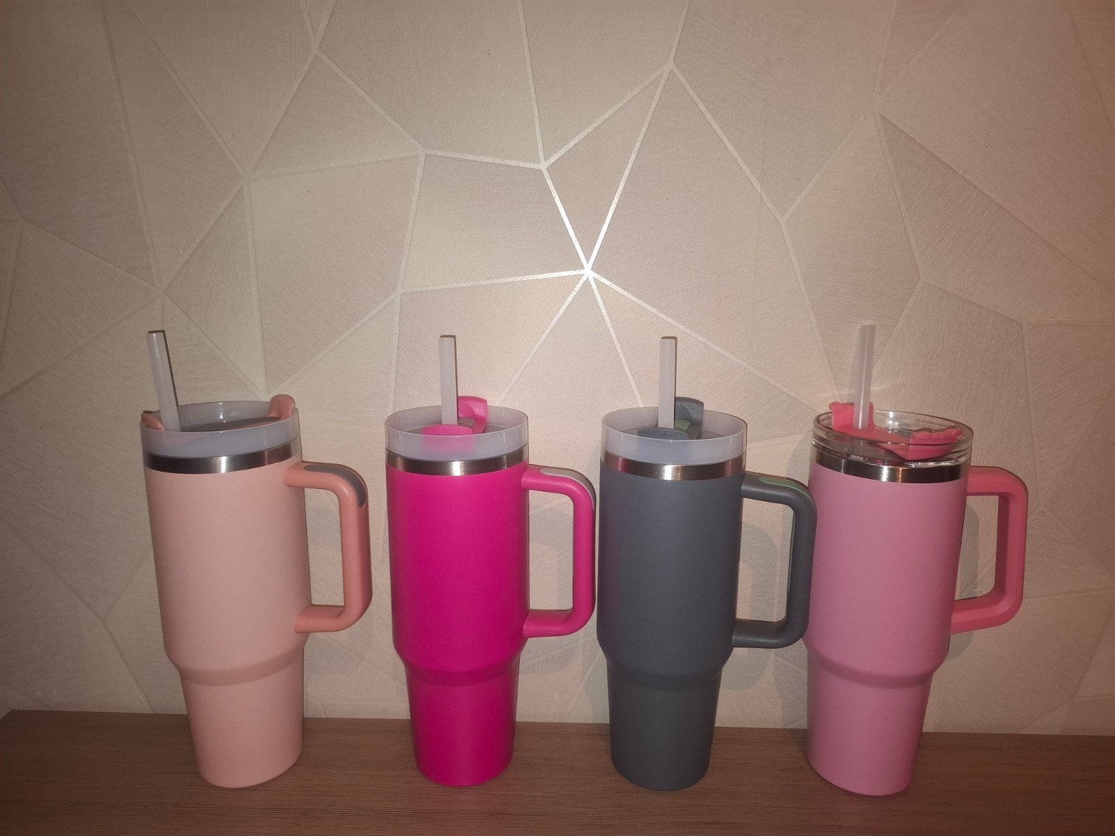 11x Luxe RVS Tumblers Per 3 €30 of alles €100, Ophalen