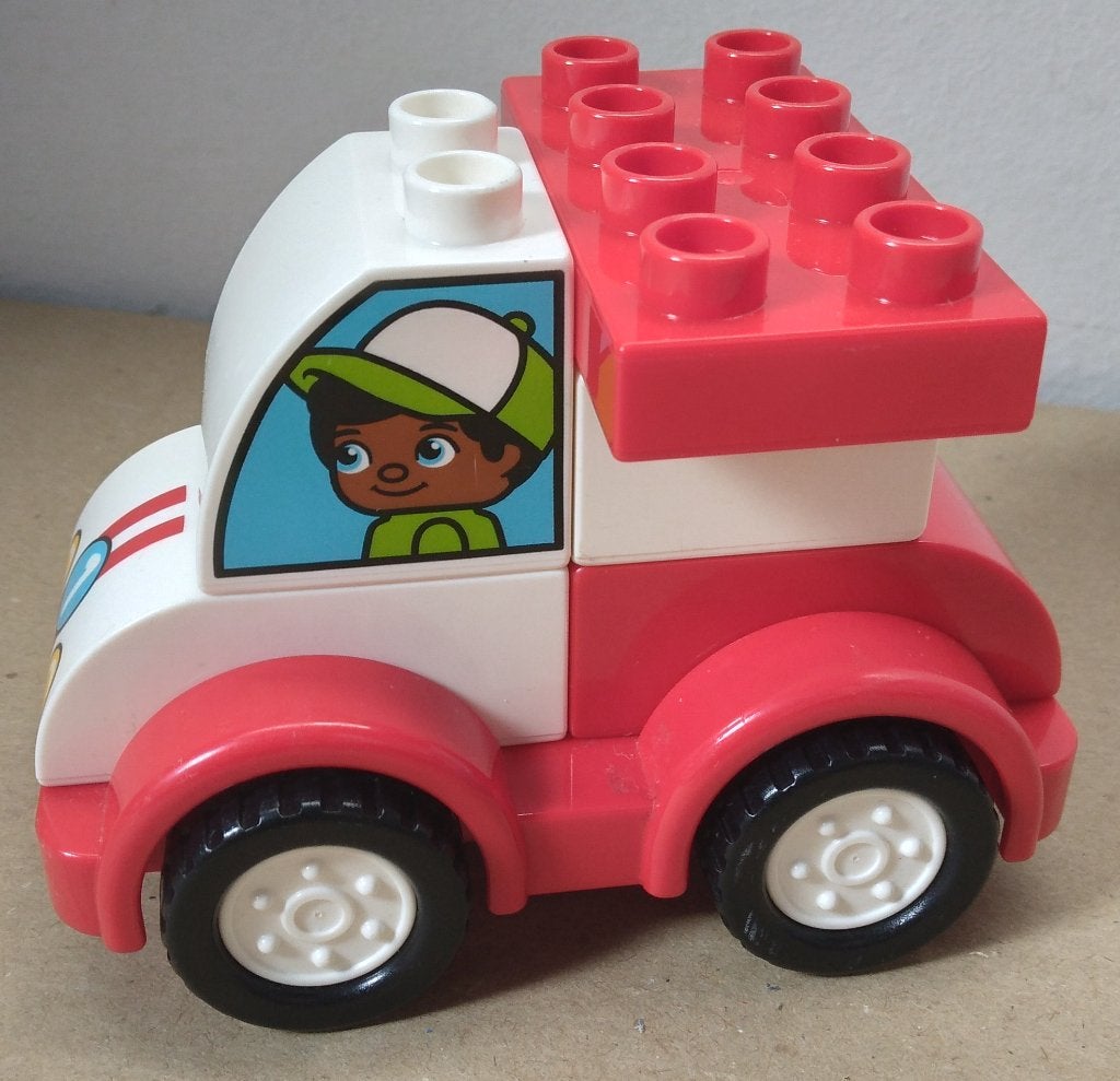 My First Race Car - Duplo #10860 (2018), Enfants & Bébés, Jouets | Duplo & Lego, Utilisé, Duplo, Ensemble complet, Complet, Enlèvement