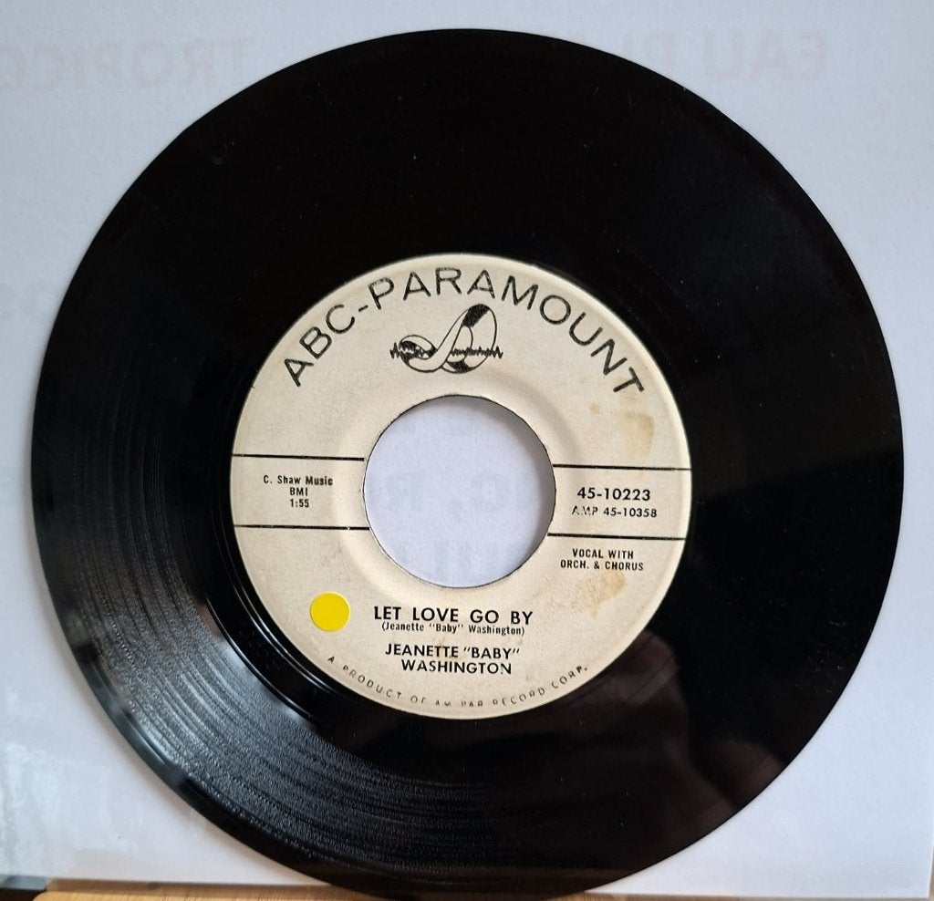 Let Love Go By / My Time To Cry, Gebruikt, Verzenden, 7 inch, Colored vinyl