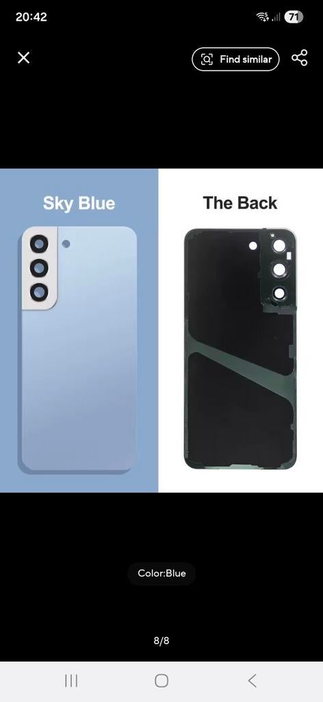 Samsung ultra s22 back cover, Telecommunicatie, Ophalen