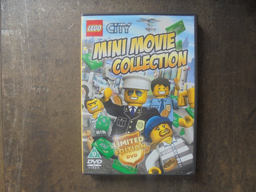 Lego DVD City Mini Movie Collection (zie foto's), Enlèvement ou Envoi, Dessin animé, Tous les âges, Autres genres