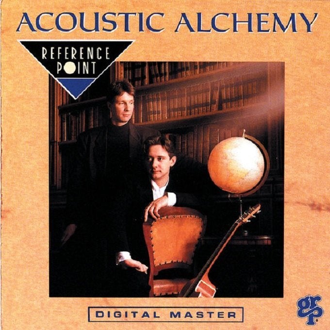 SALE--CD ACOUSTIC ALCHEMY - Reference Point, Verzenden, Jazz