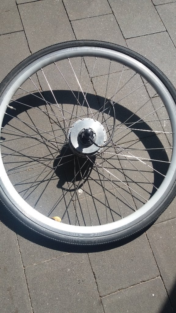 fietswiel met motor, Fietsen en Brommers, Ophalen, Motor