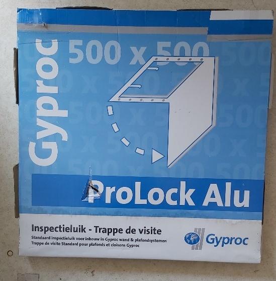 Prolock inspectieluik Gyproc 50x50 cm NIEUW, Doe-het-zelf en Bouw, Ophalen, Nieuw