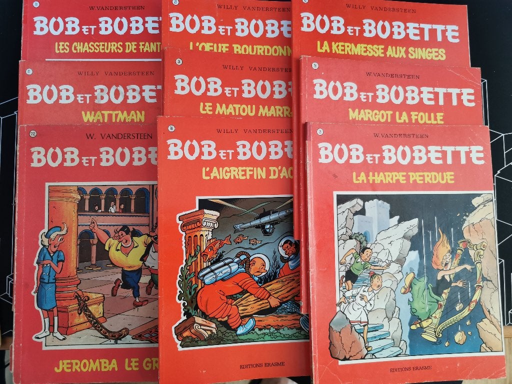 Bob & Bobette 124 Albums (67-234), Collections, Enlèvement ou Envoi, Bob et Bobette, Utilisé