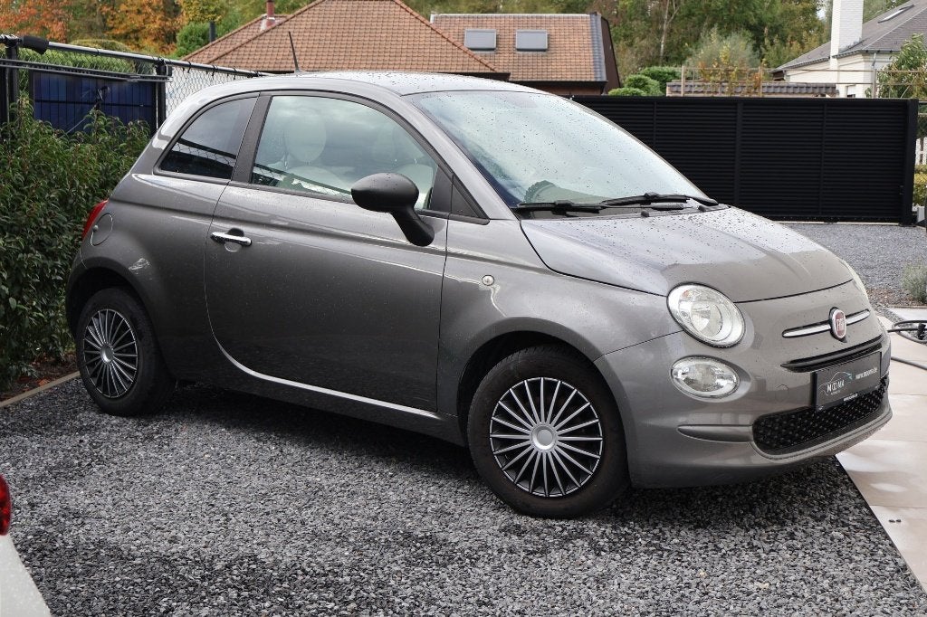 Fiat 500 1.0 Hybrid Cult, Autos, Argent ou Gris, Achat, Euro 6, Boîte manuelle