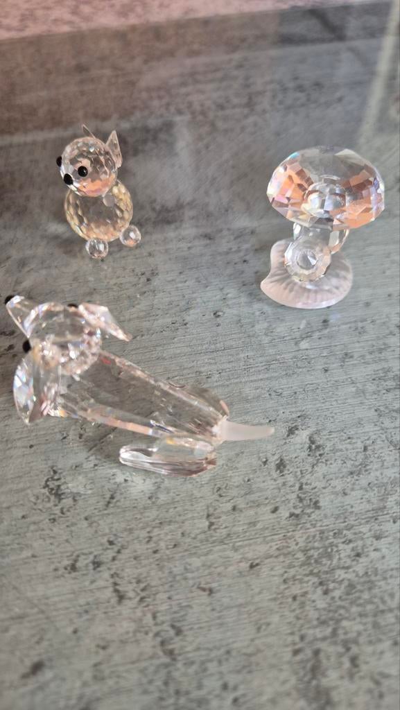 Echte swarovski kristal 3 stuks, Verzamelen, Ophalen of Verzenden