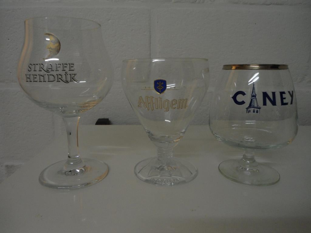 bierglazen allerlei nieuw, Verzamelen, Ophalen of Verzenden, Nieuw, Glas of Glazen