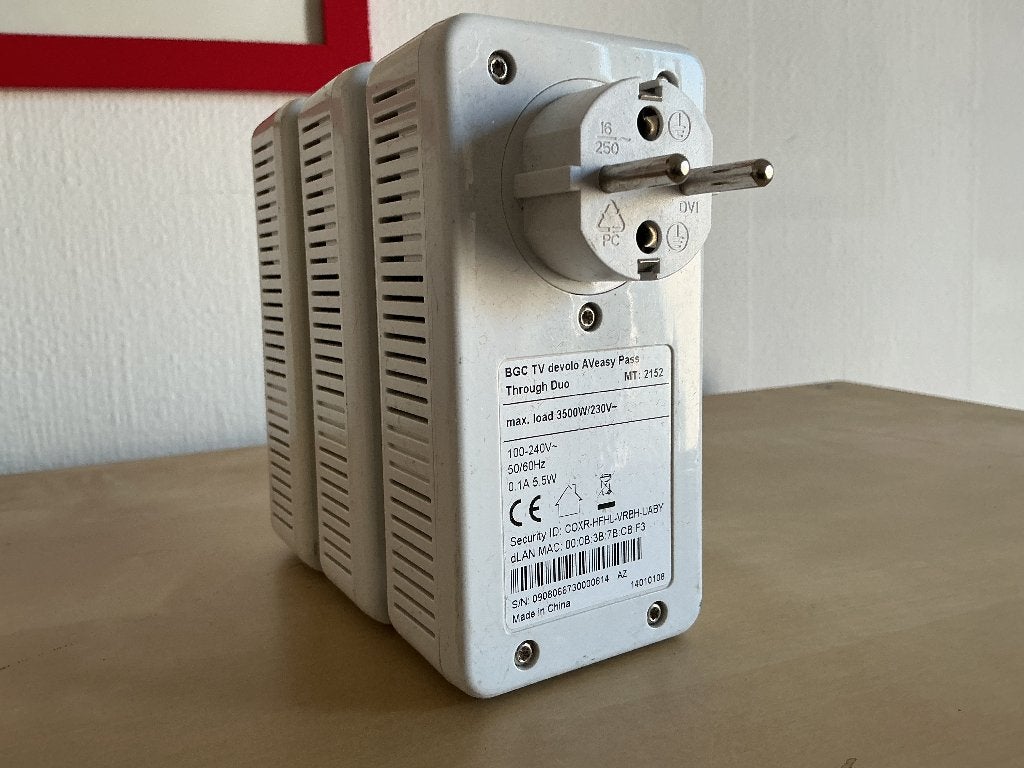 Belgacom Devolo, Ophalen, Gebruikt