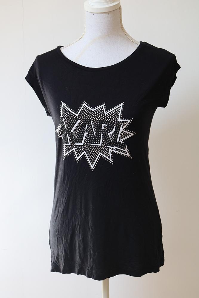 Shirt Karl Lagerfeld zwart met opdruk maat XS Nieuw, Kleding | Dames, Ophalen, Karl Lagerfeld, Zwart, Nieuw