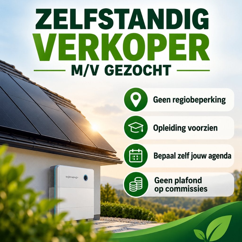 Zelfstandig verkoper gezocht – energie – hoofd- of bijberoep, Offres d'emploi, Horaire variable, Premier Emploi, Autres formes