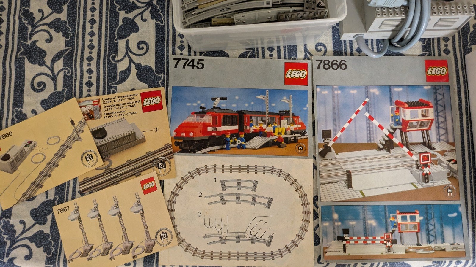 Legotrein 7745, Seinhuis 7866, Ophalen, Gebruikt, Lego, City