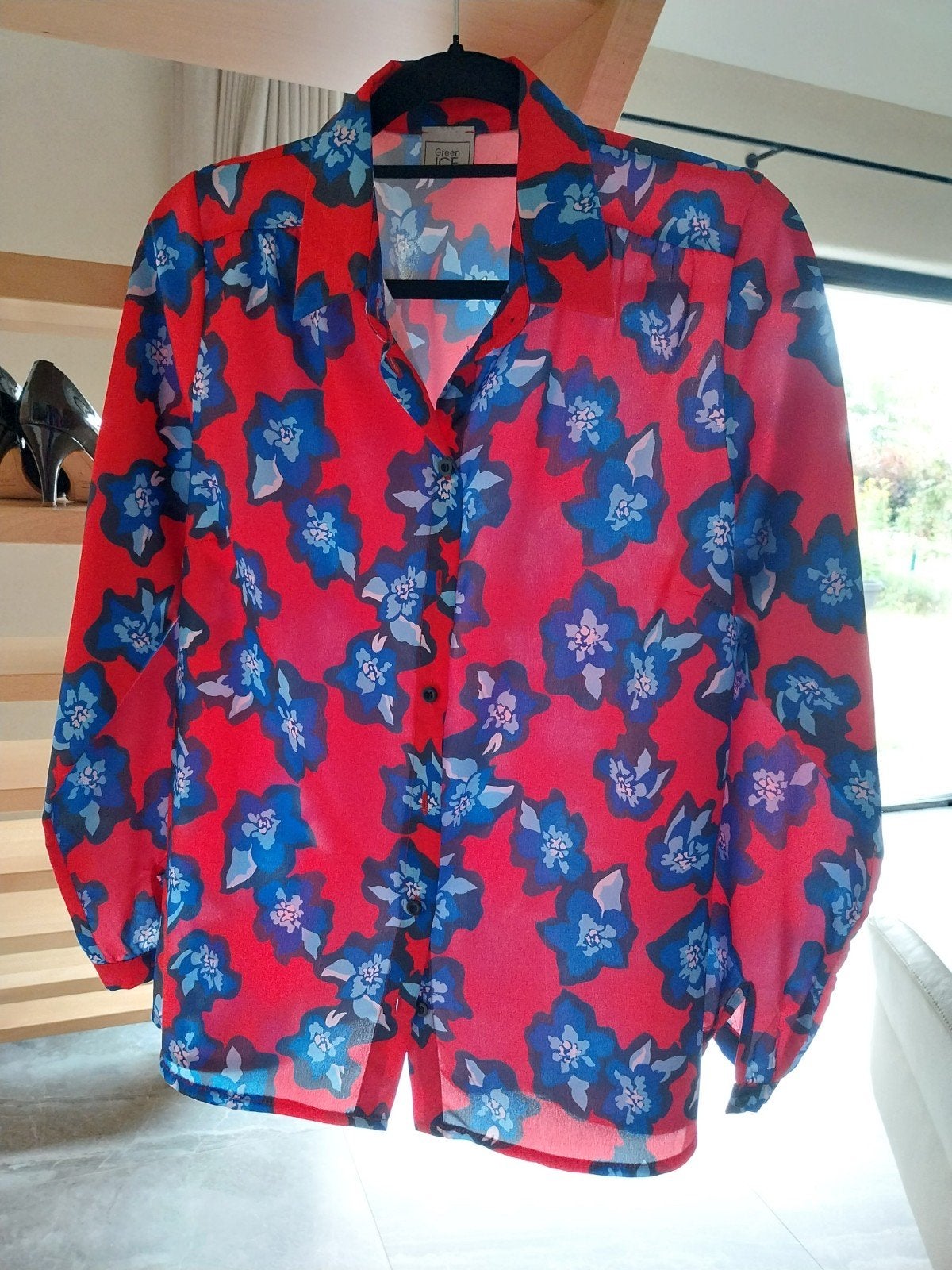 Blouse Green Ice taille L, Vêtements | Femmes, Blouses & Tuniques, Enlèvement ou Envoi, Taille 42/44 (L)