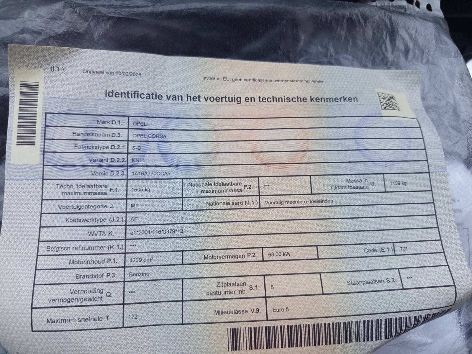 Opel Corsa – Automaat – Benzine – 2010, Ophalen