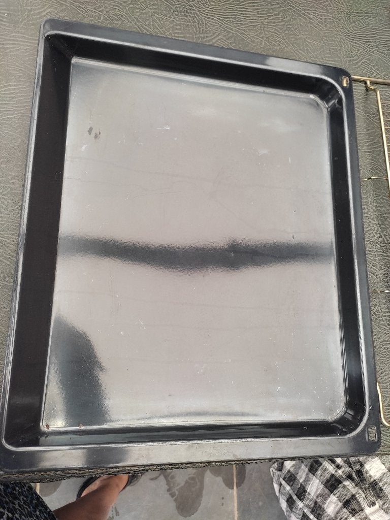 bakplaat en ovenrooster universeel voor de oven, Electroménager, Plaques de gril, Enlèvement, Lave-vaisselle, Utilisé