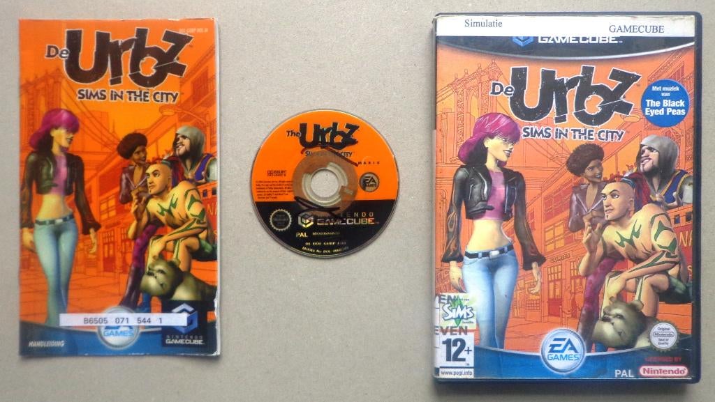 De Urbz Sims in the City voor de Nintendo GameCube Compleet, Ophalen of Verzenden, Gebruikt